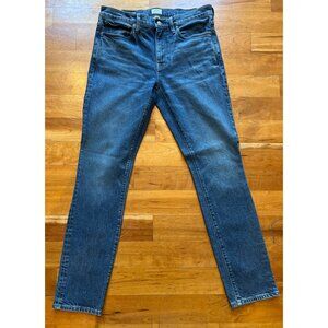 J.Crew Mens 250 Stretch Slim Tapered Jeans Size 33/32